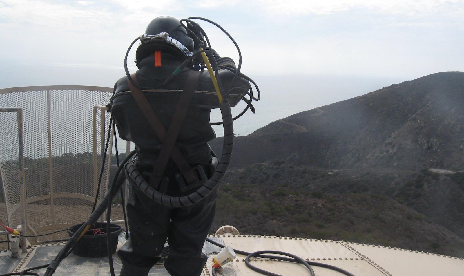 Commercial Diver View