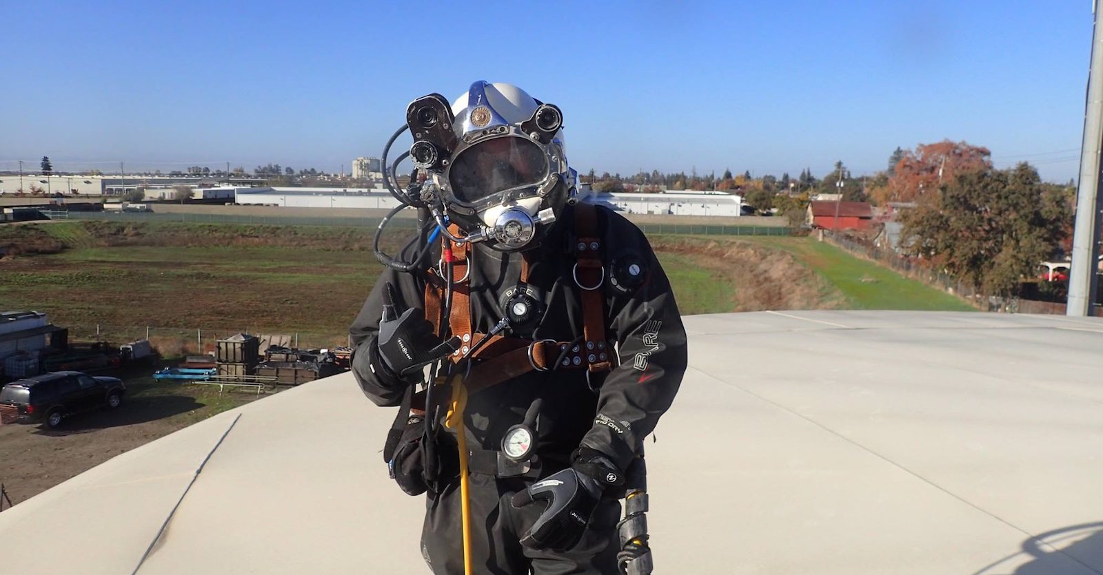 Water Reservoir and Commercial Diver