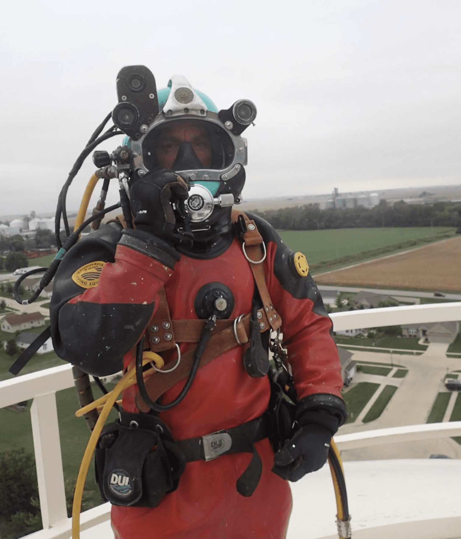 Expert Diver Geared Up